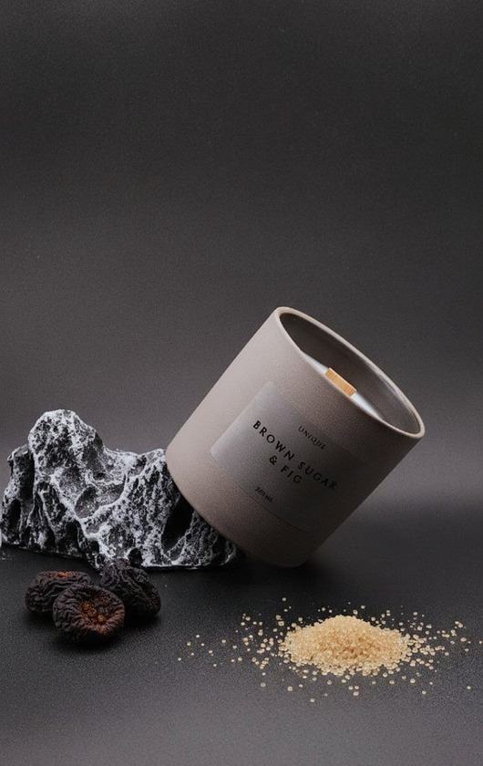 świeczniki i świece Świeca z Wosku Oliwkowego 