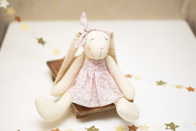 misie i maskotki Królik Przytulanka Prezent Personalizowany