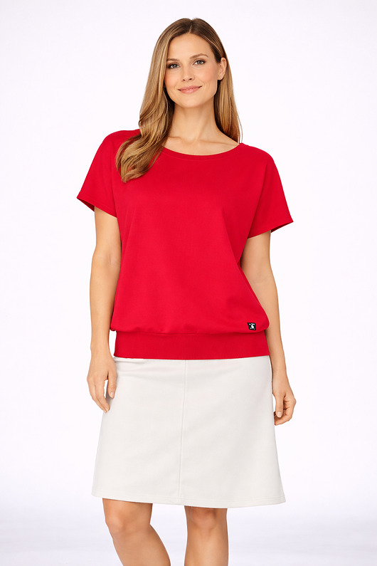 t-shirt damskie Bluzka,, NOEL" Malina