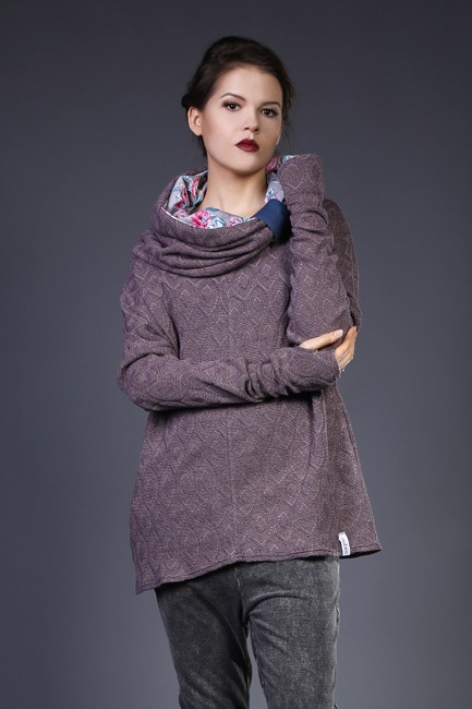 Nubee - QOM#01 - Bluza komin prosty  Nubee