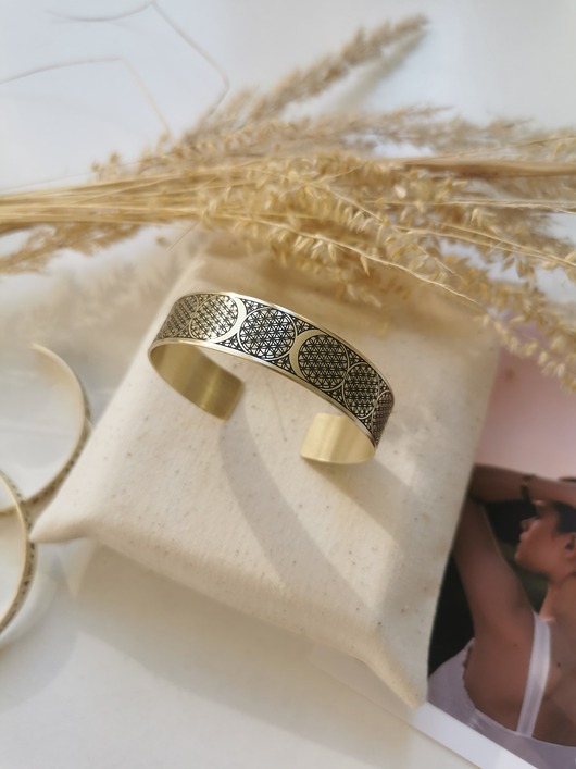 bransoletki - inne Bransoletka KWIAT ŻYCIA