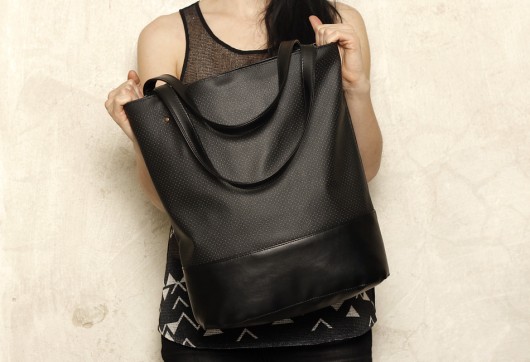 Shopper bag xl czarna hairoo