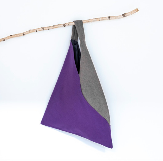 torby na ramię Asymetryczna torba SHOPPER - MOTYLIK zero-waste