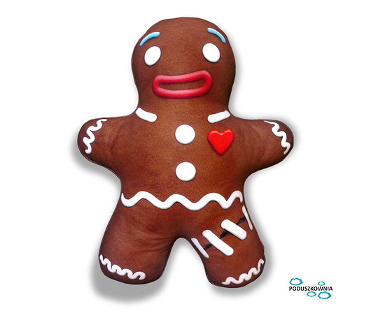 Poduszka Pan Ciastek Piernikowy Gingerbread Man poduszkownia