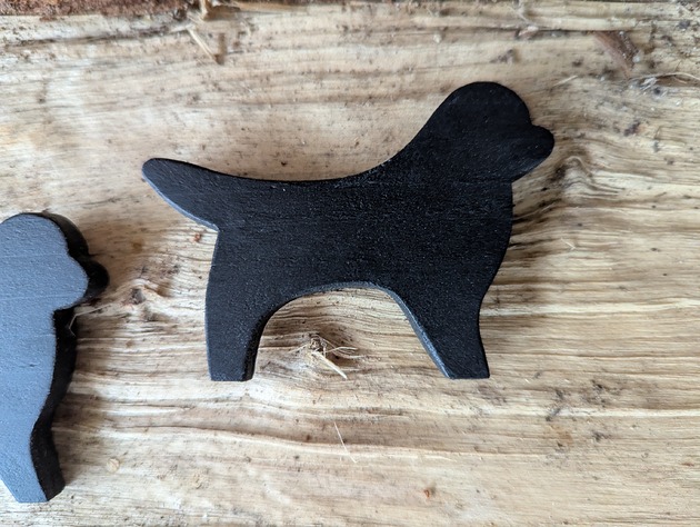 magnesy Magnesy psy 2 szt