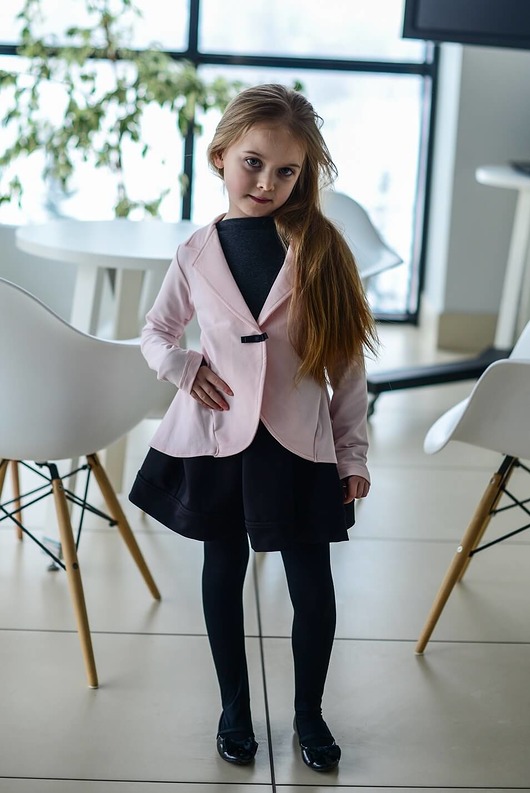 Żakiet dziewczęcy różowy GEEKID