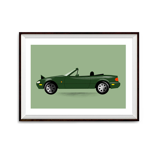 grafiki i ilustracje Mazda MX-5
