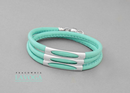 Bracelet in mint. Lavoga