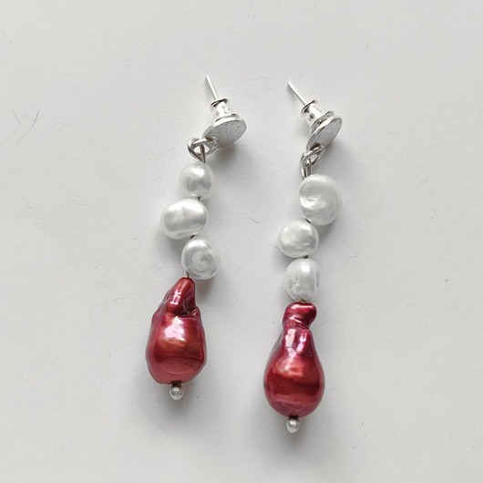 kolczyki z kamieniami Kolczyki OKRĄG