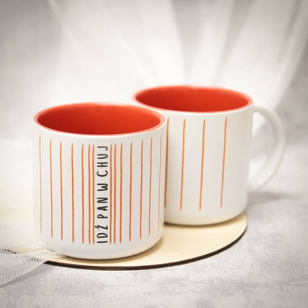 kubki Kubek Idź Pan w C*uj