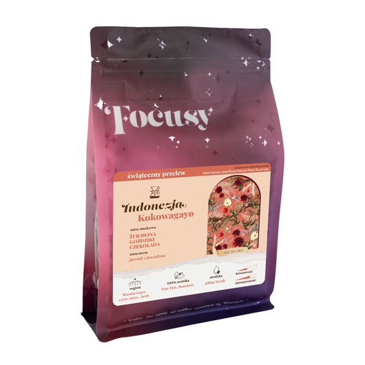 kuchnia - różne Kawa ziarnista INDONEZJA świąteczny przelew 250 g