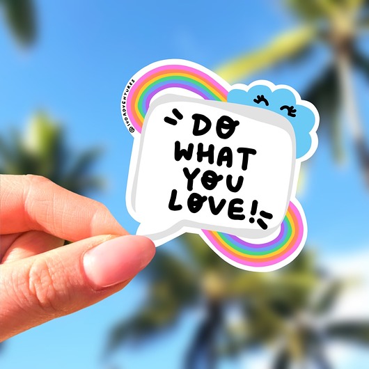naklejki i wlepy Naklejka Do What You Love