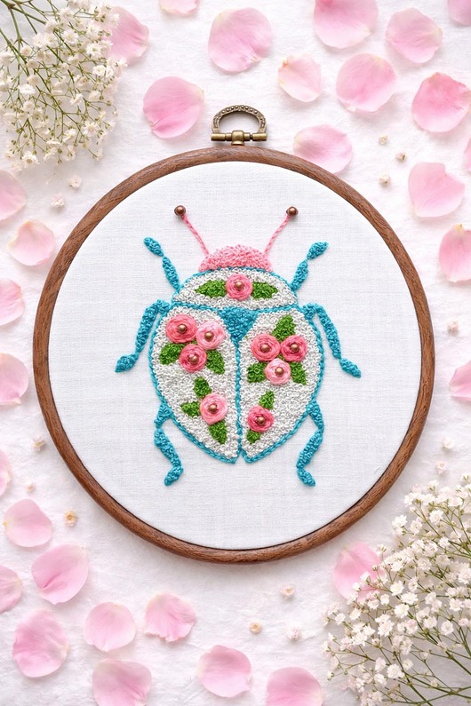 Ozdoby na ścianę Chrząszcz w Różanym Ogrodzie