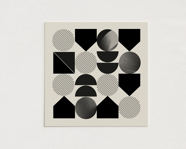 plakaty Klocki 01/ Oryginalna grafika blocks / poster print / plakat