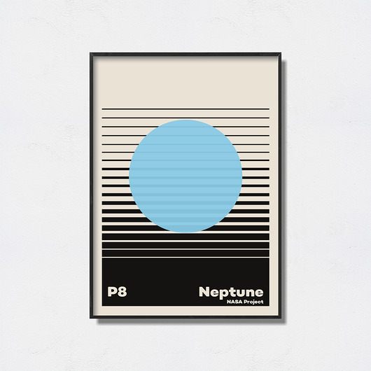 plakaty Plakat Neptun Nasa Project