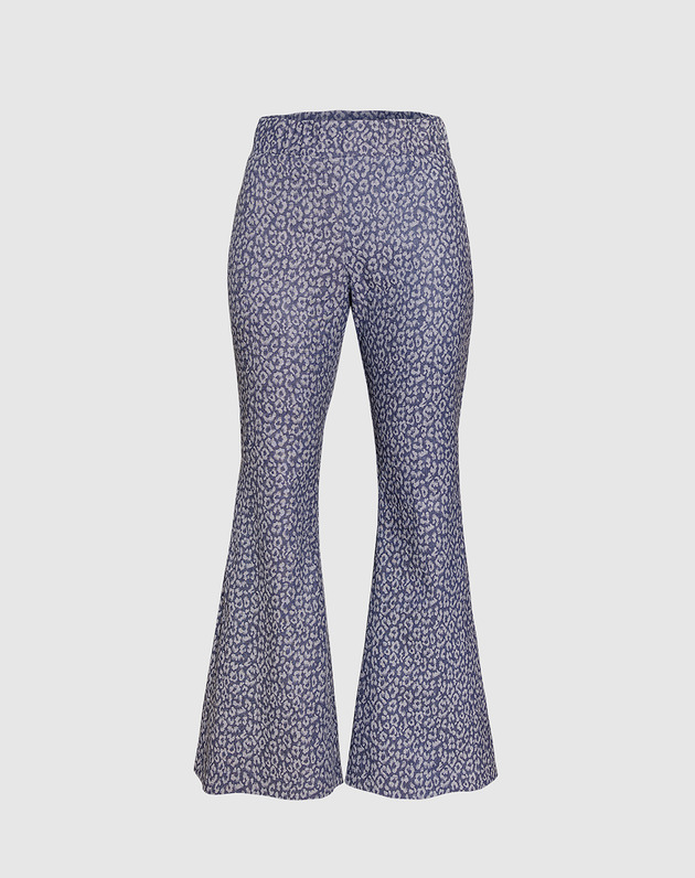 spodnie materiałowe damskie Spodnie Zeppelin denim