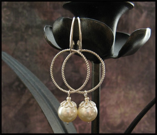 LUXURY- Perły kryształ Swarovski w Srebrze Little Dreamer