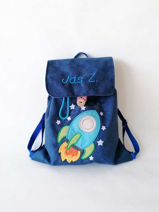 torebki, worki i plecaki dziecięce Personalizowany prezent dla chłopca - plecak z rakietą
