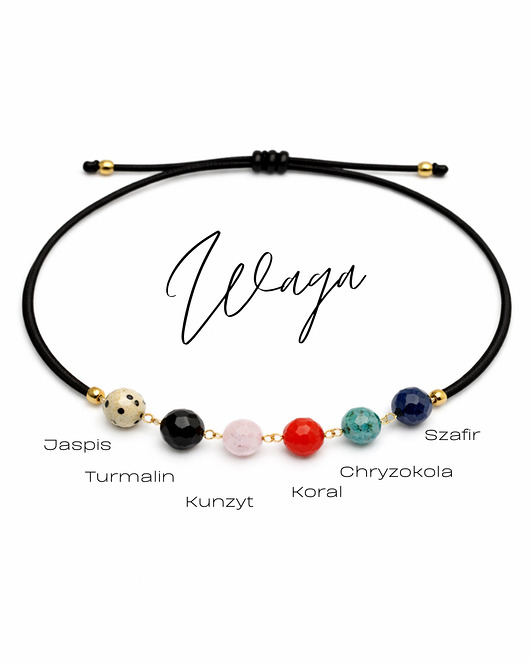 bransoletki na sznurku ZODIAK, Bransoletka Glam, Waga