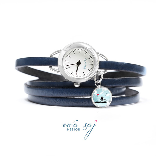 Prezent Star Girl Love Rower  - zegarek Ewa Saj Fotografie
