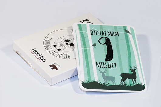 książeczki dla dzieci Woodland - karty do zdjęć - Moje dziecko