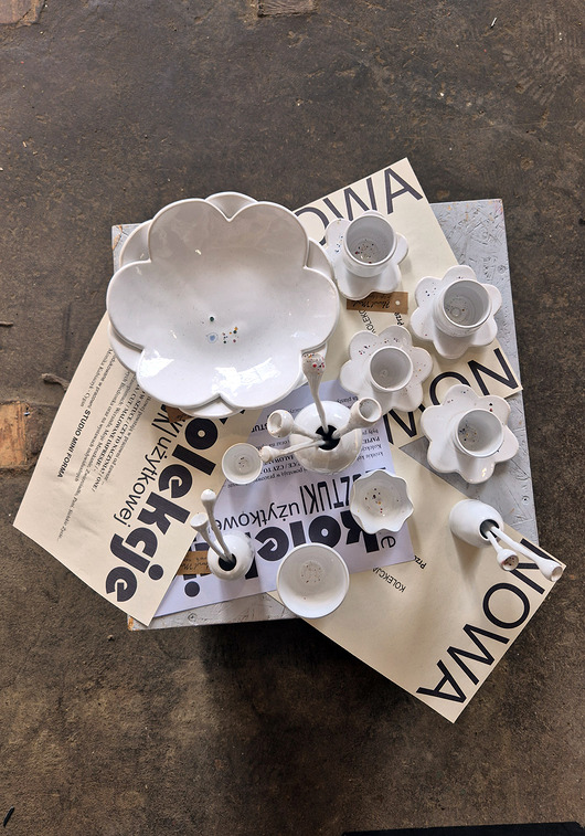 patery i talerze "Przedwiośnie" - patera