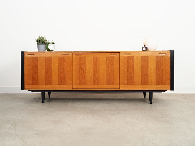 komody i szafki Sideboard jesionowy, duński design, lata 70, produkcja: Skovby M
