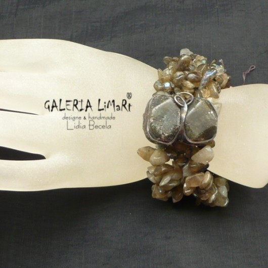 Labradoryt na przegubie Galeria Limart