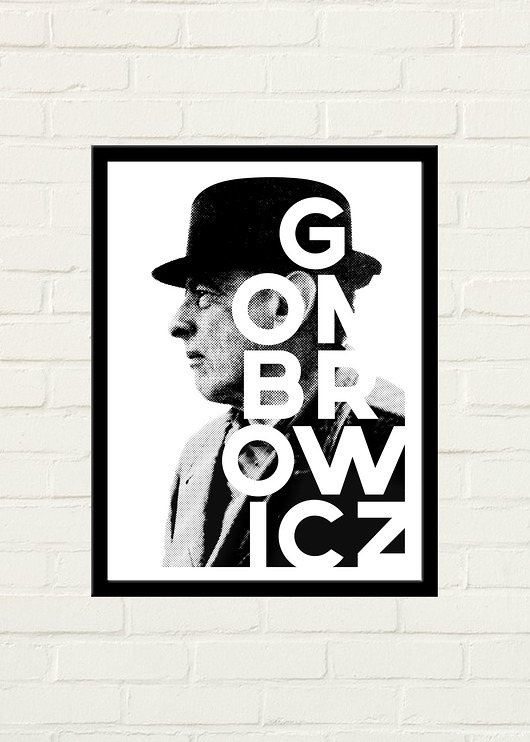GOMBROWICZ Plakat GAU Home