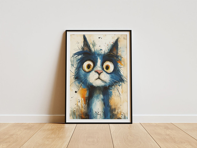 plakaty Plakat - Kitty Cat