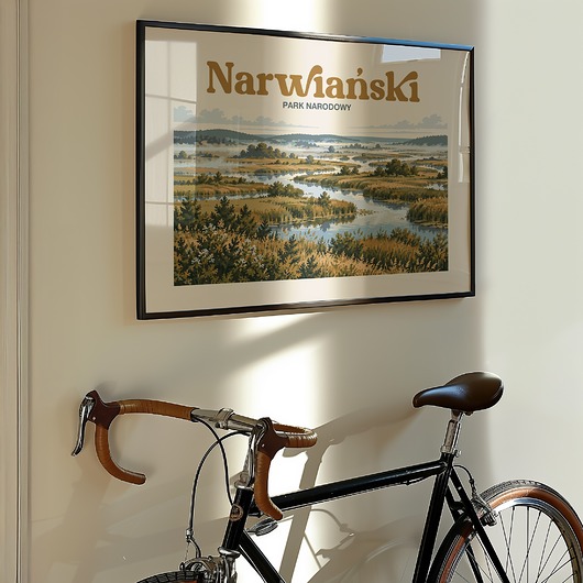 plakaty Plakat Narwiański Park Narodowy - Druk Pigmentowy