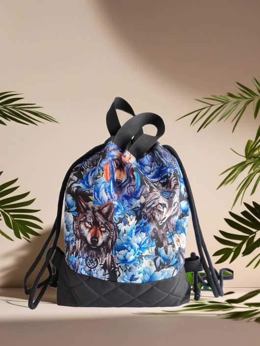 plecaki Workoplecak wodoodporny Boho Wilki Wp02