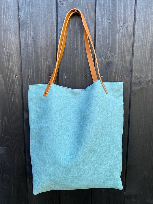 torby XXL Torba tote XXL - szałwia