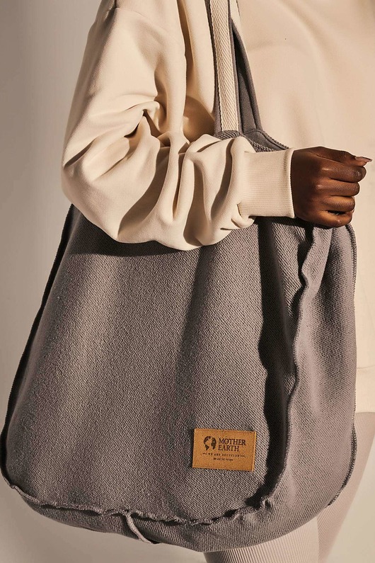 torby na ramię Grafitowa torba z recyklingu Anglesey