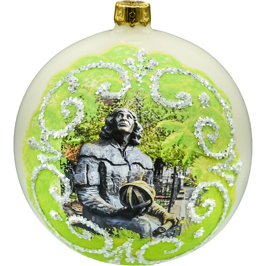 bombki Bombka okrągła szklana: Olsztyn