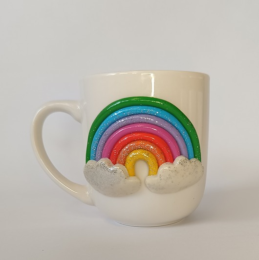 kubki Kubek z tęczą