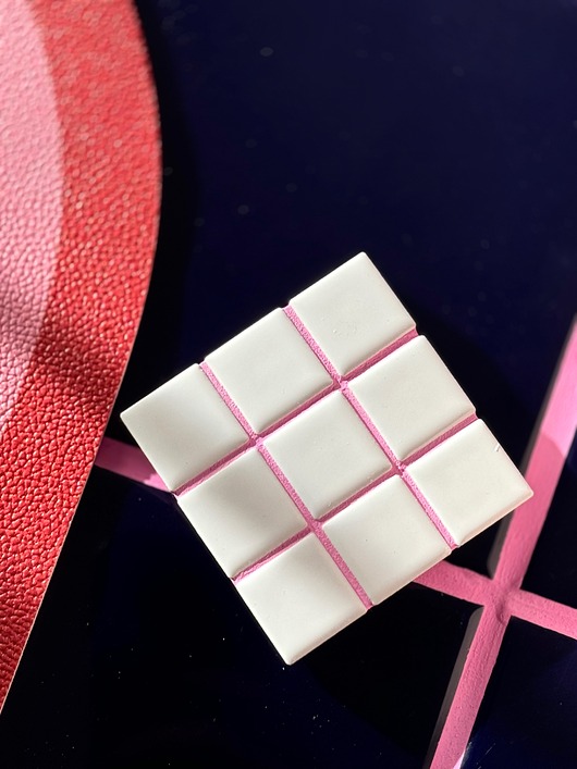 podkładki do kuchni Mini biała podkładka mozaika