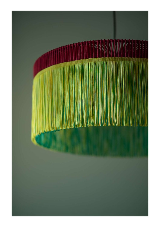 lampy wiszące LiPsta 1 z frędzlami