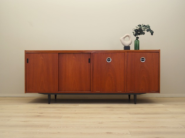 komody i szafki Sideboard tekowy, duński design, lata 70, produkcja: Dania