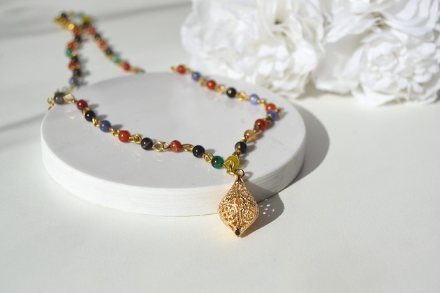 naszyjniki - inne Rosary chain