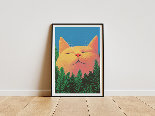 plakaty Plakat - Kot Loco