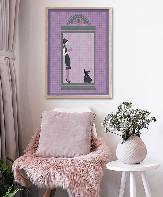 plakaty Wykradzione chwile z książką - plakat 50x70 cm