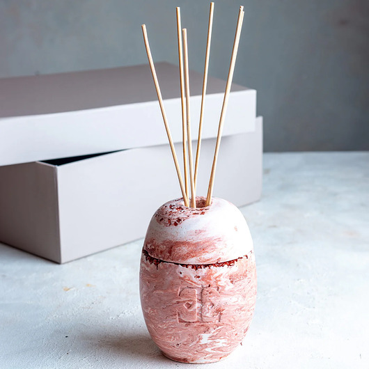 świeczniki i świece Dyfuzor w zestawie z patyczkami Copper Charm Reed