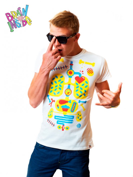 Anatomy Tee Brain Inside