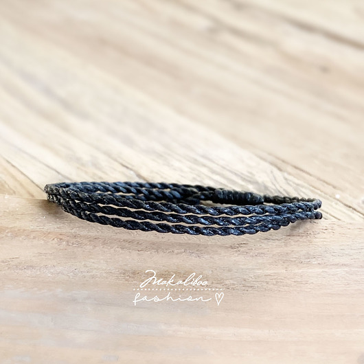 bransoletki ze szkła Simple Black