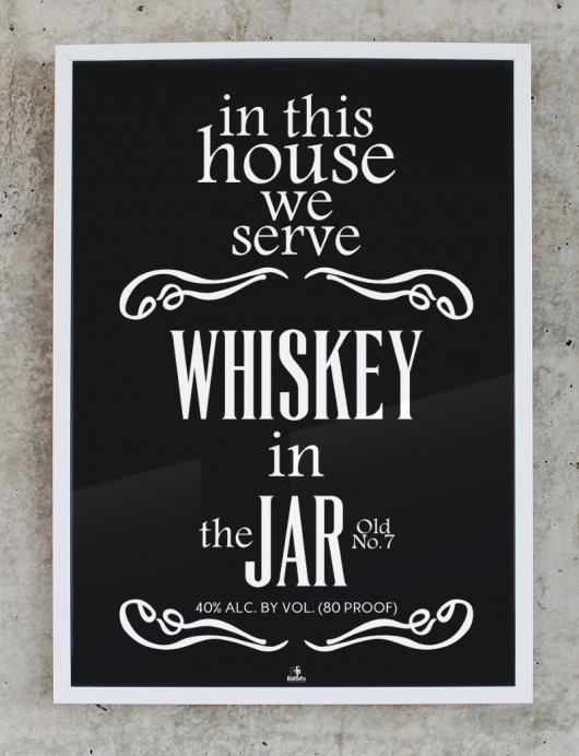 Plakat WHISKEY 50x70 MIA home