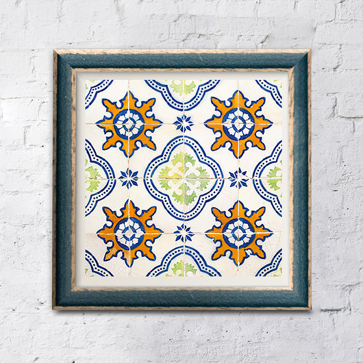 OCTOPUS GARDEN / S (20x20cm), bez ramki Sun Patterns