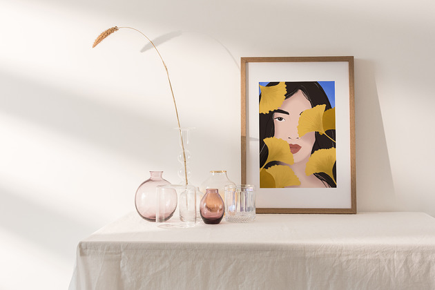 plakaty Plakat "Ginkgo" 40x50 wydruk