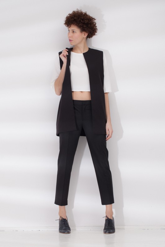 Cape vest /black/  Pulpa