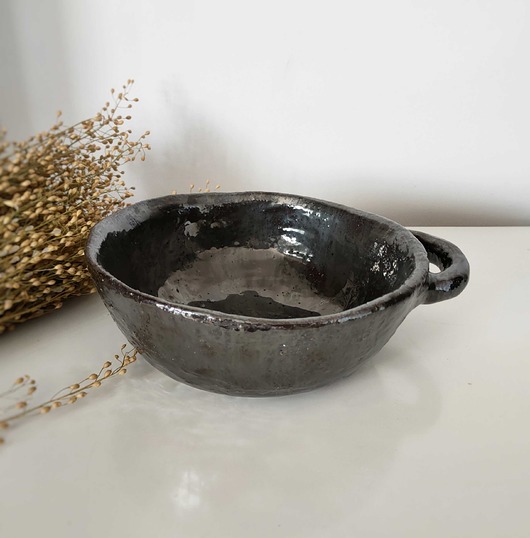 miski i misy Lśniąca misa ceramiczna